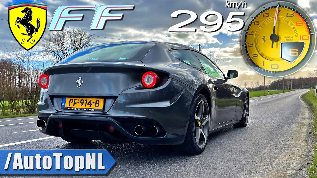 FERRARI FF 6.3 V12 | 0-295km/h ACCELERATION *LOUD* SOUND & AUTOBAHN POV by AutoTopNL