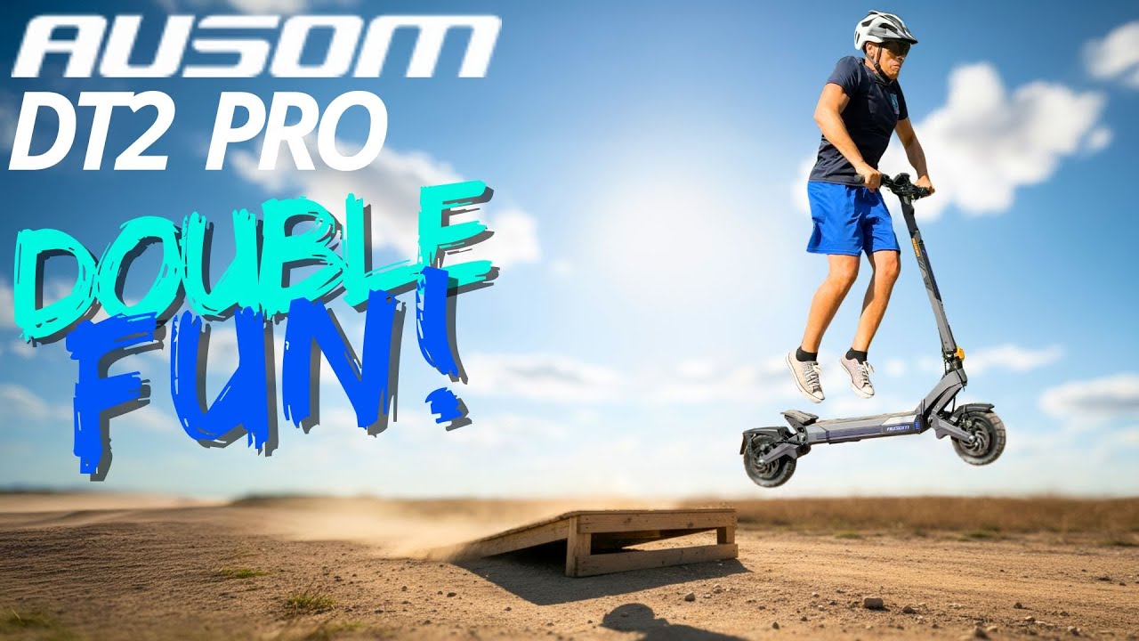 AUSOM DT2 PRO - FAST & POWER PREMIUM SCOOTER - FULL TEST