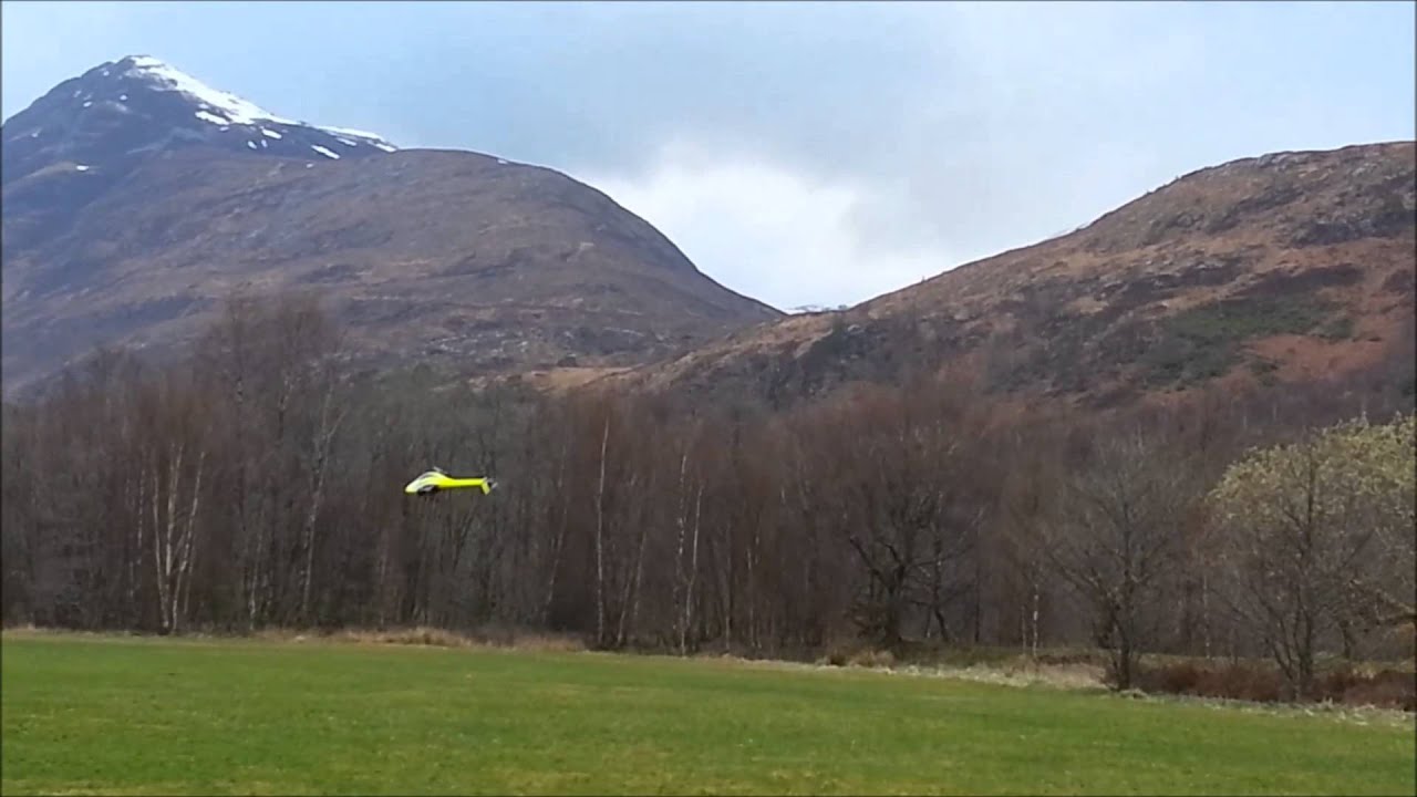 Goblin 380 Crash