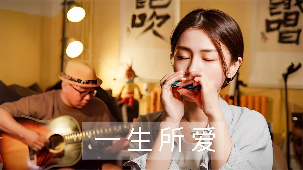 苦海，翻起爱恨，在世间难逃避命运｜园园口琴演奏《一生所爱》【吹口琴的小园园】