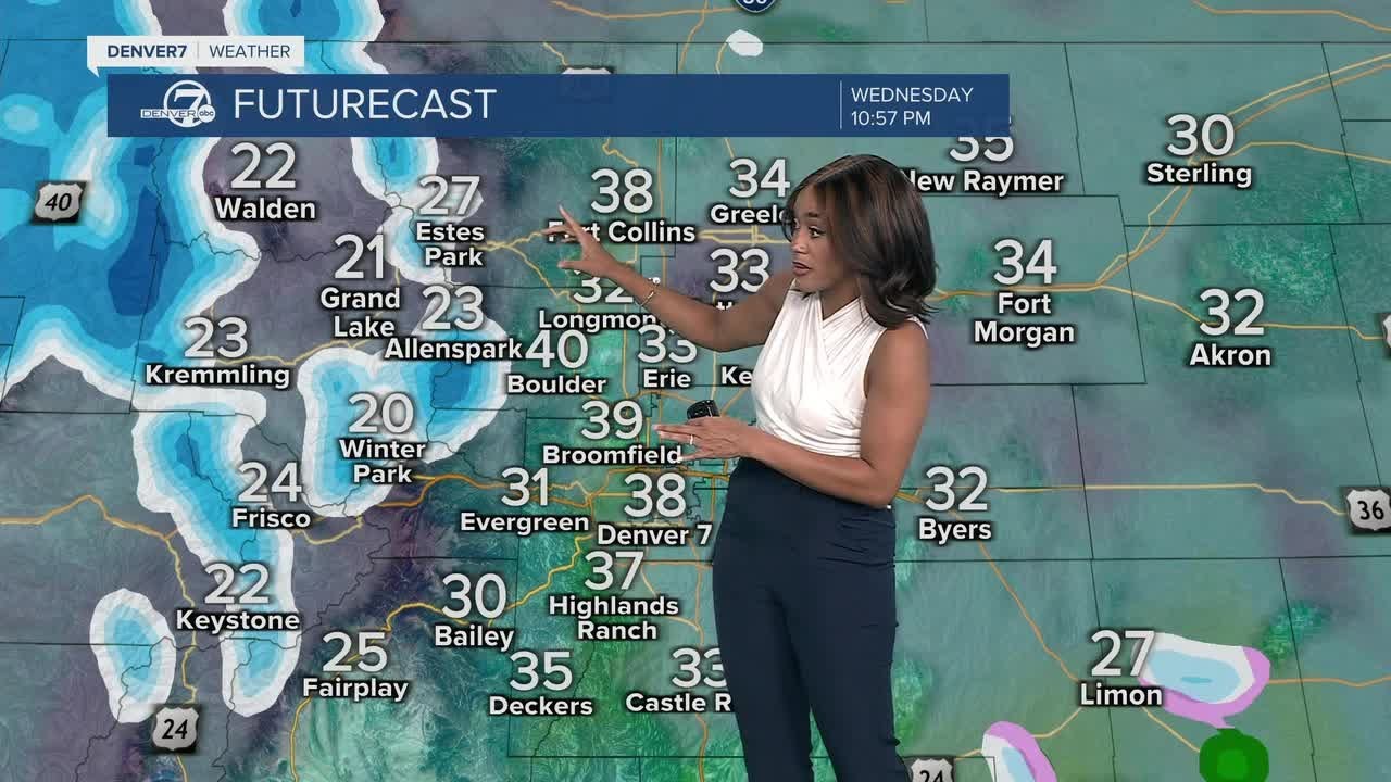 Quiet for the metro and light snow for the mountains