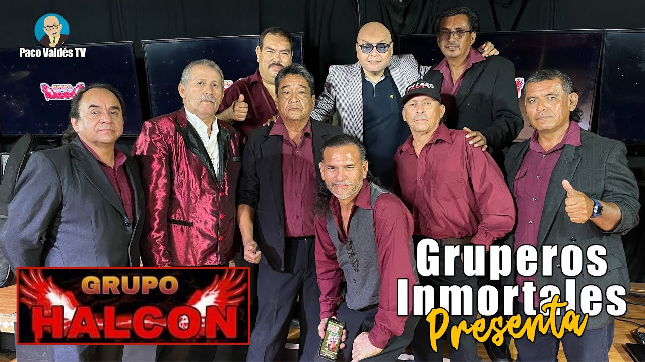 GRUPO HALC&Oacute;N DE MONTEMORELOS EN VIVO EN GRUPEROS INMORTALES PRESENTA CON PACO VALD&Eacute;S