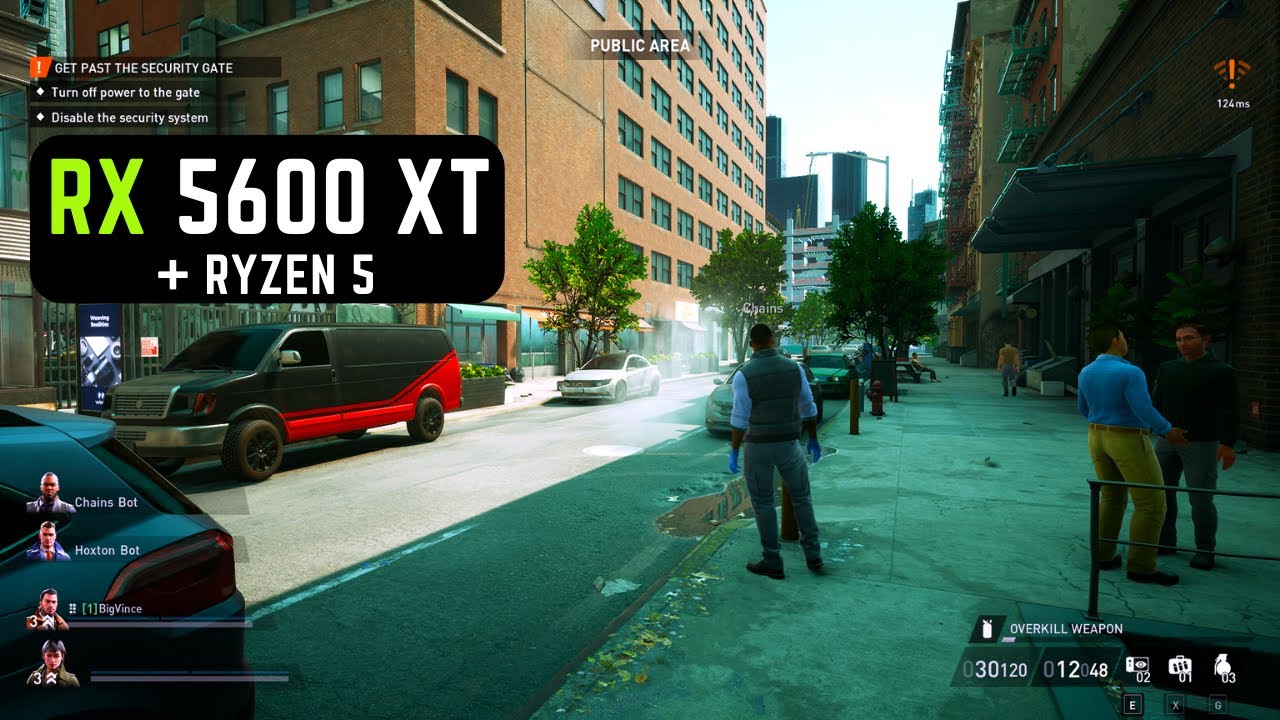 PAYDAY 3 - RX 5600 XT + ryzen 5 - Benchmark