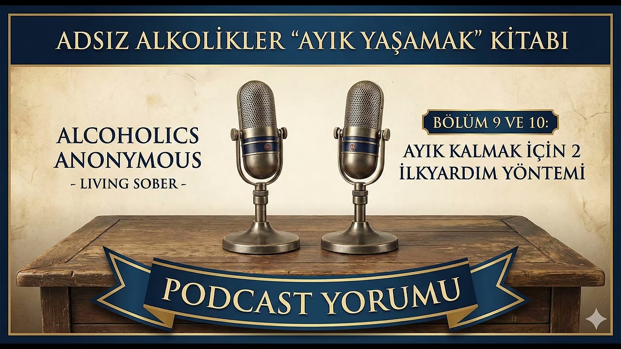Ayık Yaşamak - Alkolü Bırakmak İçin 2 Altın Kural: Tok Kalmak ve Telefon Terapisi - Bölüm 10 ve 11
