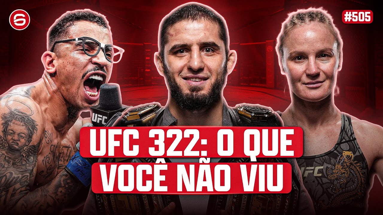 ISLAM ENTRA P/ HISTÓRIA; PRATES, MORALES, NICKAL E ST-DENIS FAZEM BARULHO (Podcast Sexto Round 