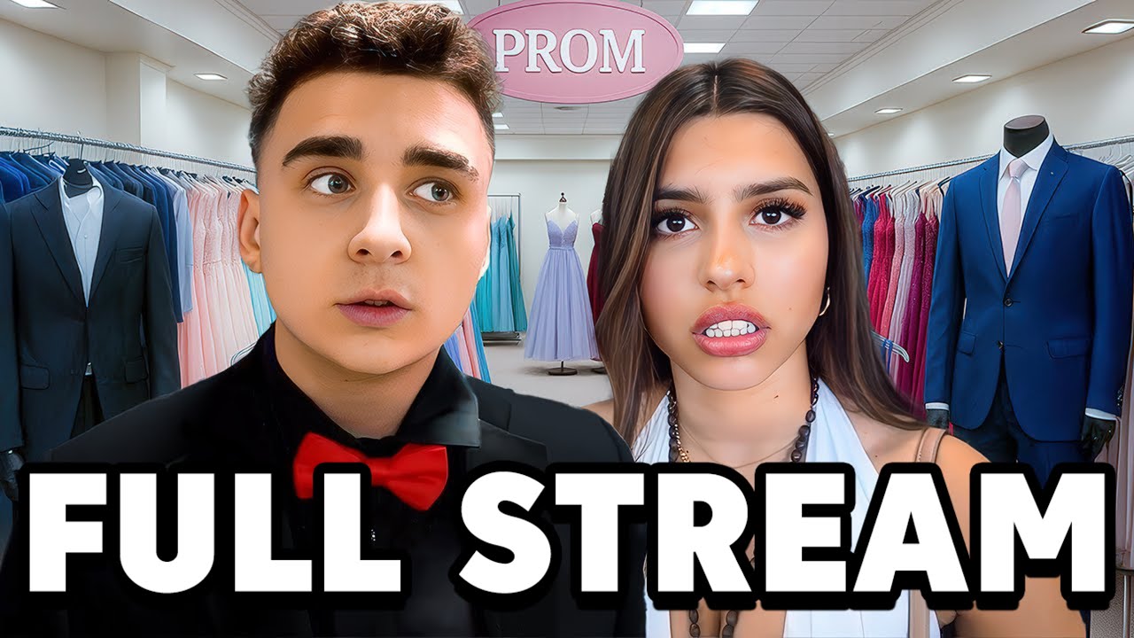 I WENT PROM SHOPPING WITH XIMENA! | FULL STREAM