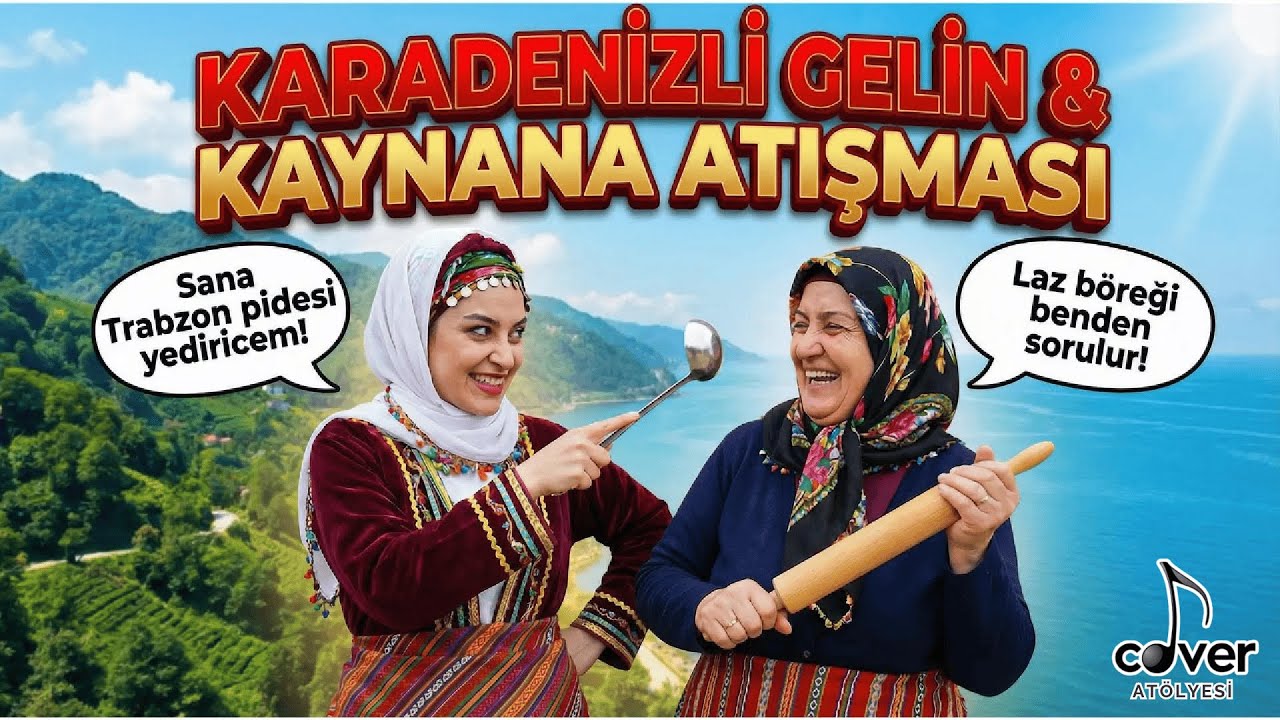 KARADENİZLİ GELİN & KAYNANA ATIŞMASI