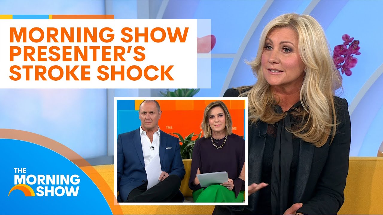 The Morning Show presenter opens up about the stroke shock that rocked her family