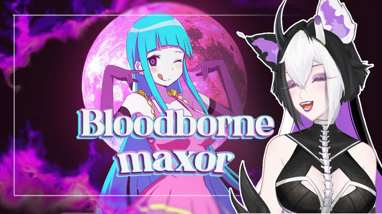 LEARNING BLOODBORNE FROM MAX0R | Vtuber Reacts