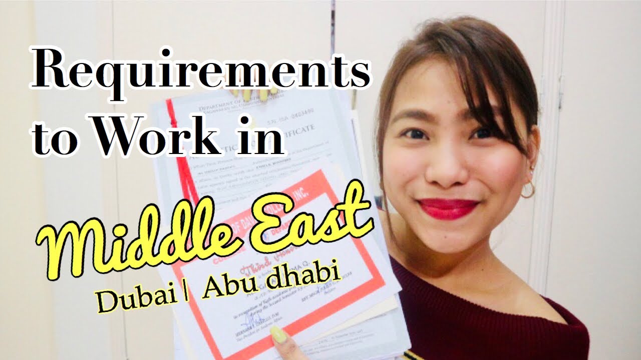 [Direct Hire] MGA DINALA KONG REQUIREMENTS TO WORK IN UAE| Tips sa mga nagbabalak mag-abroad|AUH,DXB