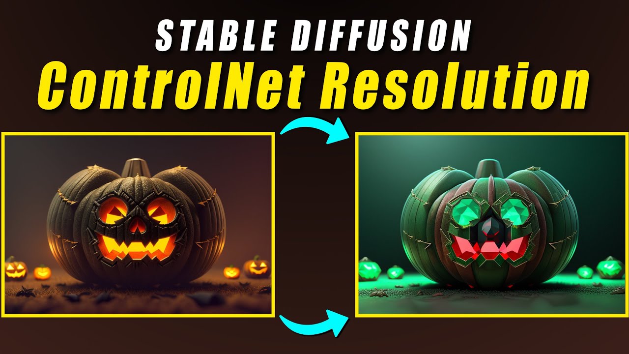 Stable Diffusion ControlNet Resolution Explained In Detail | ControlNet Trick | #stablediffusion