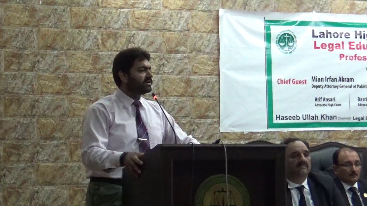 Role of  PUNJAB CONSUMER PROTECTION COUNCIL arranged by Haseeb Ullah Khan