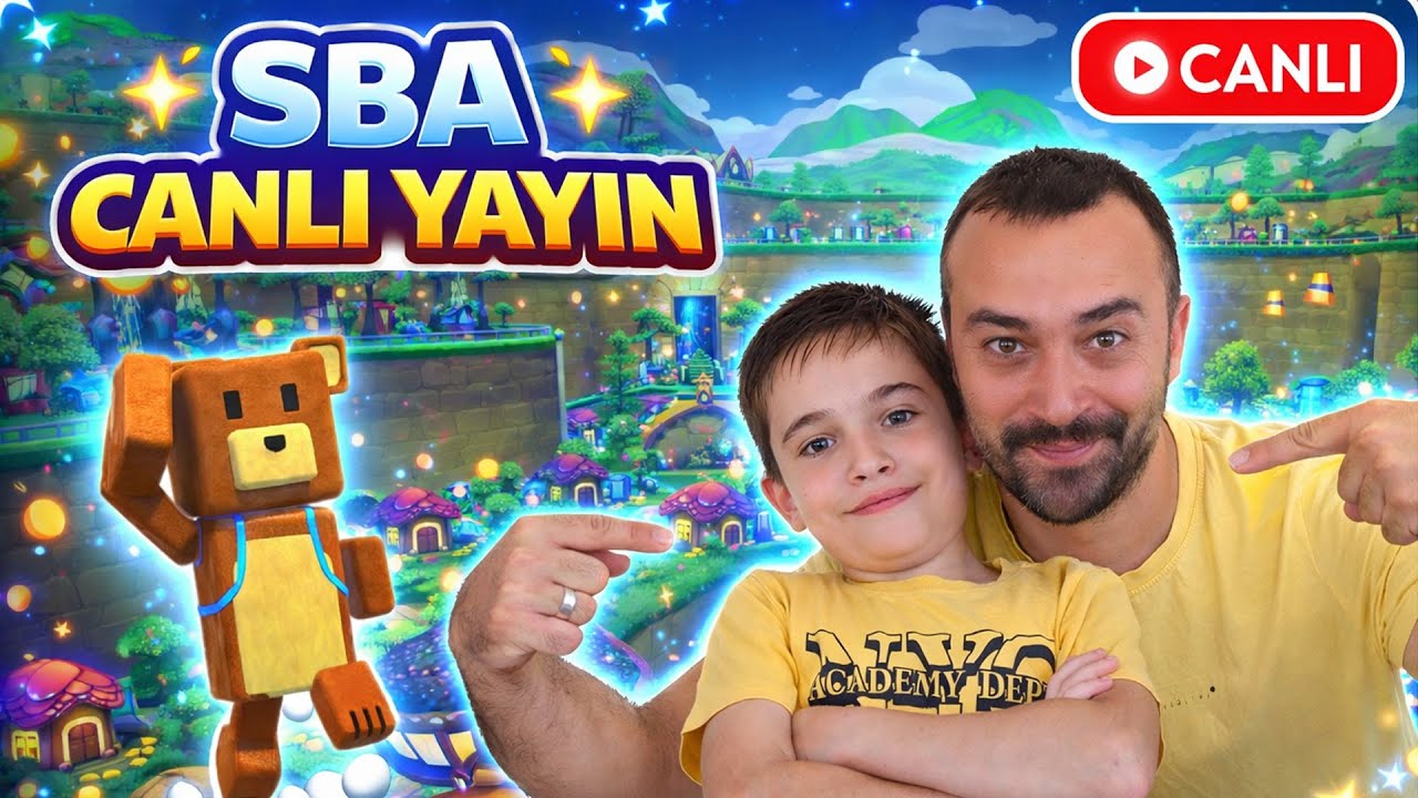 Alp Sanat Super Bear Adventure & Roblox Canlı Yayın (SBA Live)