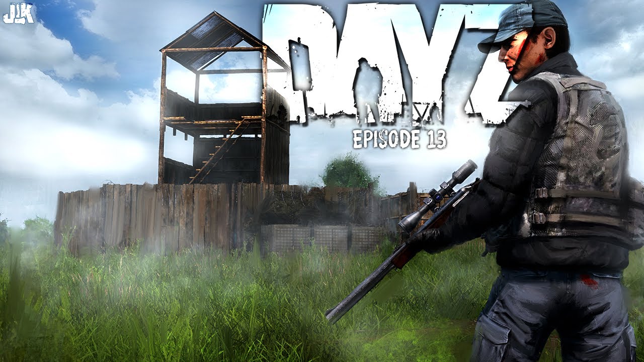 BUILDING THE FORT BASE! - Surviving DayZ - Episode 13