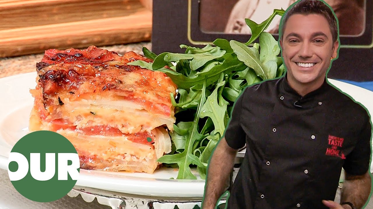 Making Hearty Cheese Hotpot Into A Restaurant Dish | Gino D'Acampo - There's No Taste Like Home