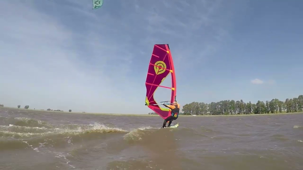 windsurf en lagunas