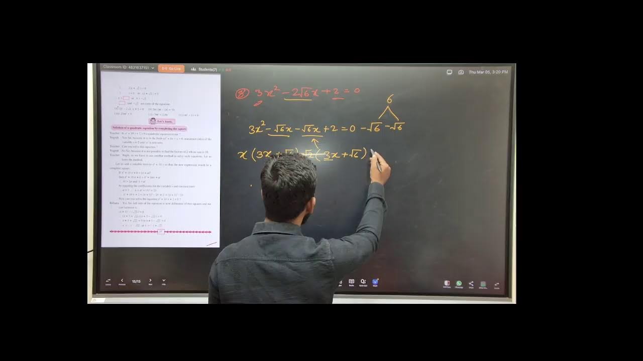 Aimers Academy Maths and physics Live Stream