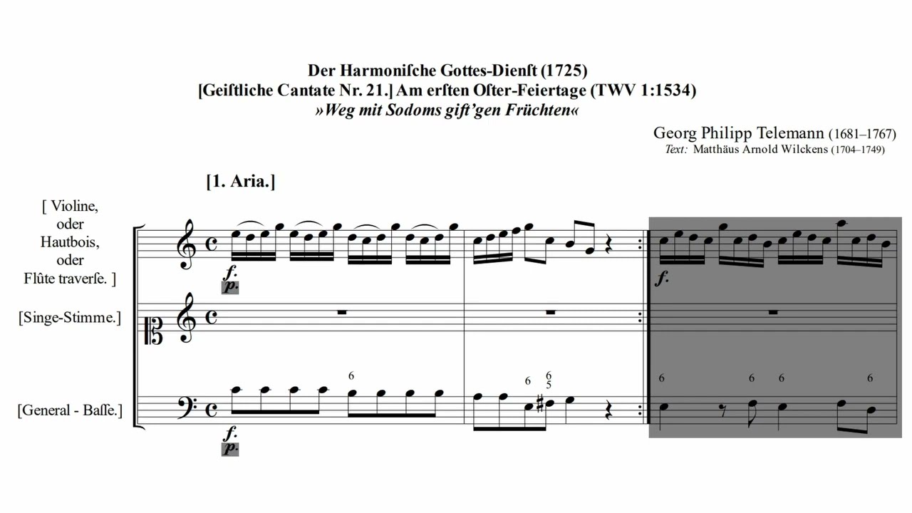G. Ph. Telemann - 
