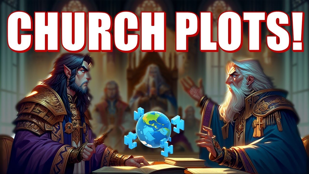 Politics of Piety: How to create a church in fantasy worldbuilding!