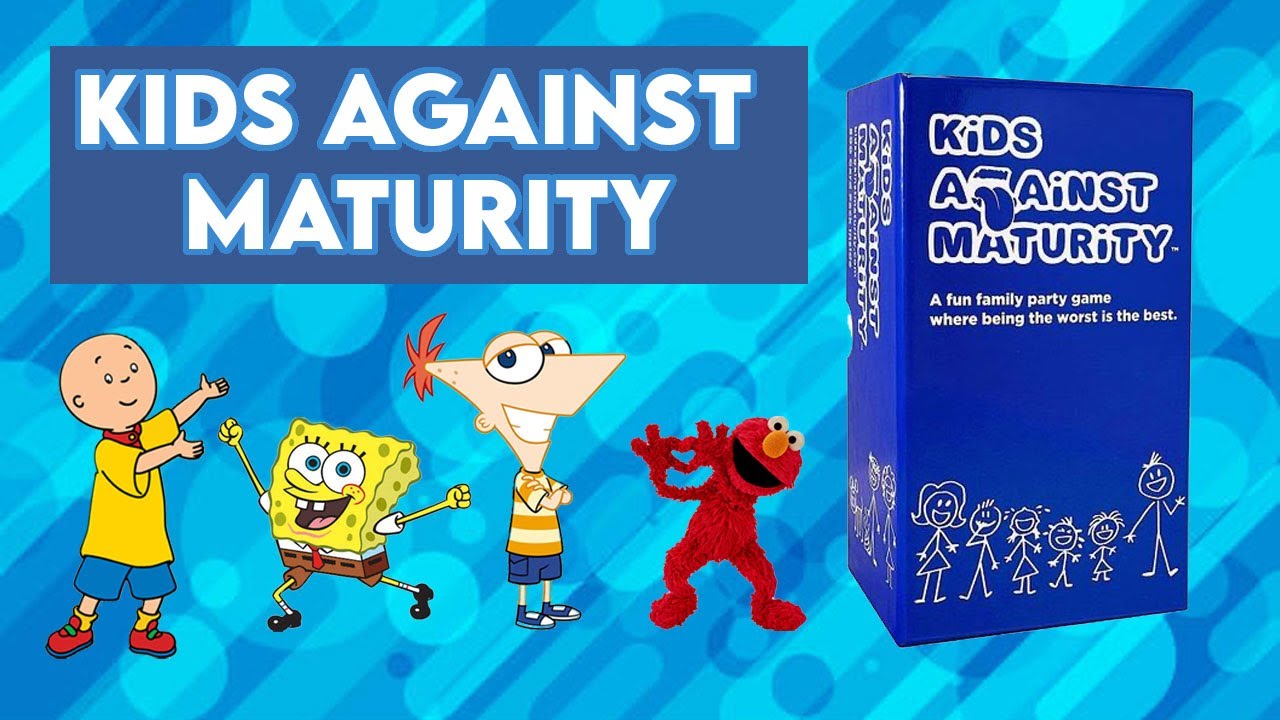Elmo Phineas Caillou & Spongebob Play Kids Against Maturity
