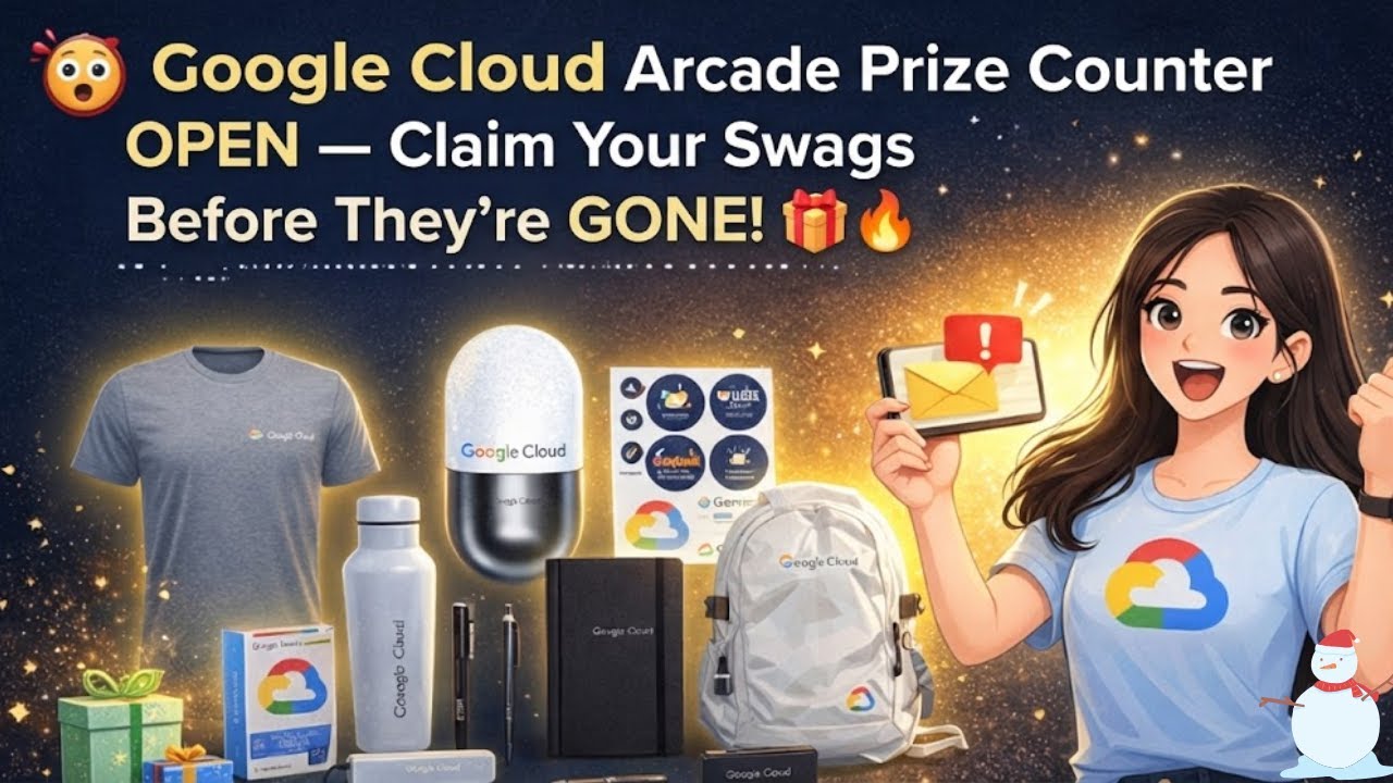 Призовой касса Google Cloud Arcade ОТКРЫТА &mdash; Заберите свои призы, пока они не закончились! 🎁🔥