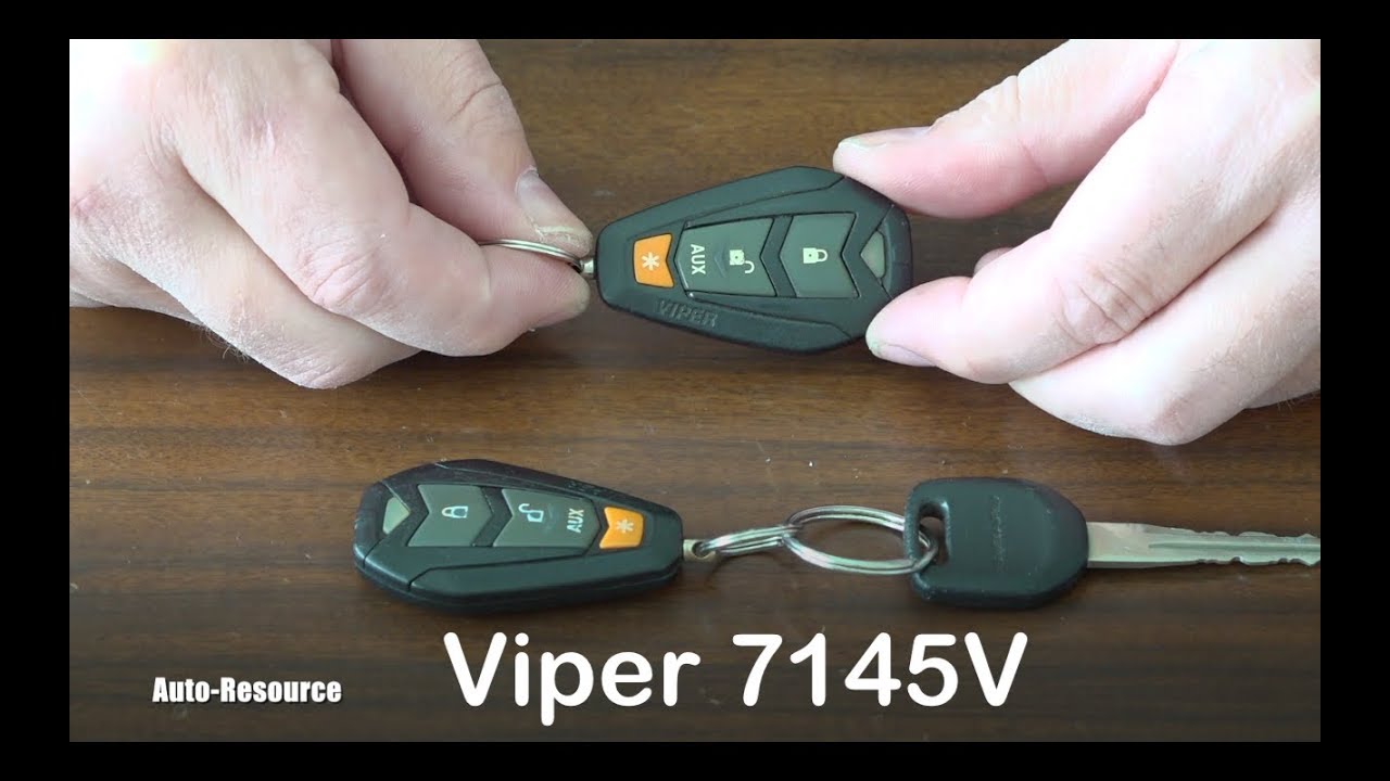 How to replace battery in Viper alarm remote