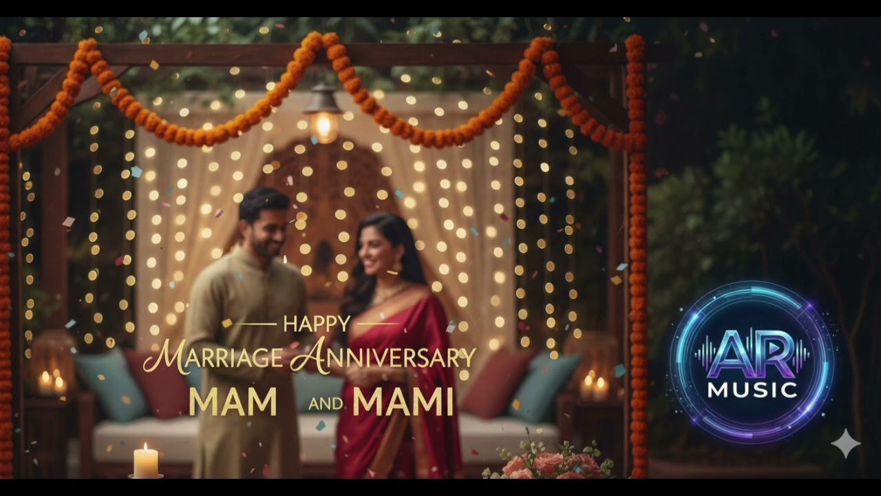 Happy marriage anniversary mama & mami