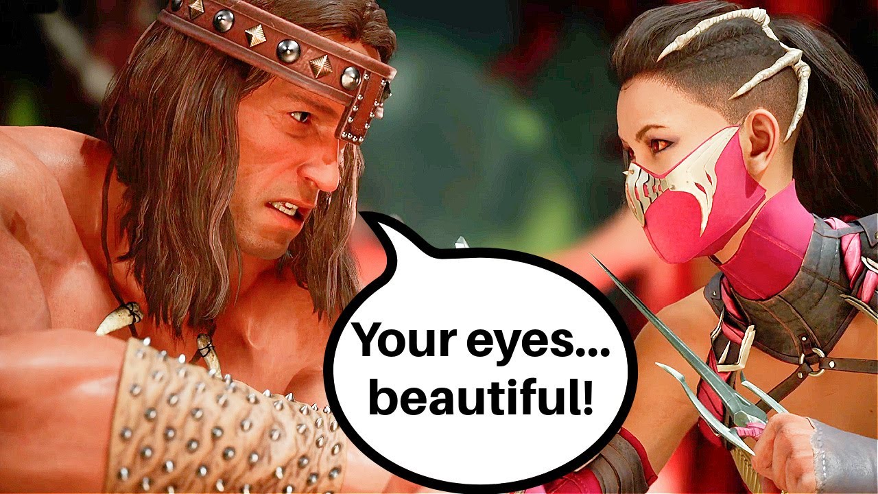 [FULL] Conan vs The Girls intro dialogues - Mortal Kombat 1