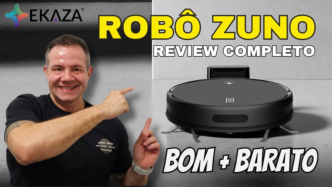 ROBÔ ZUNO EKAZA: é BOM e BARATO mesmo? Review completo