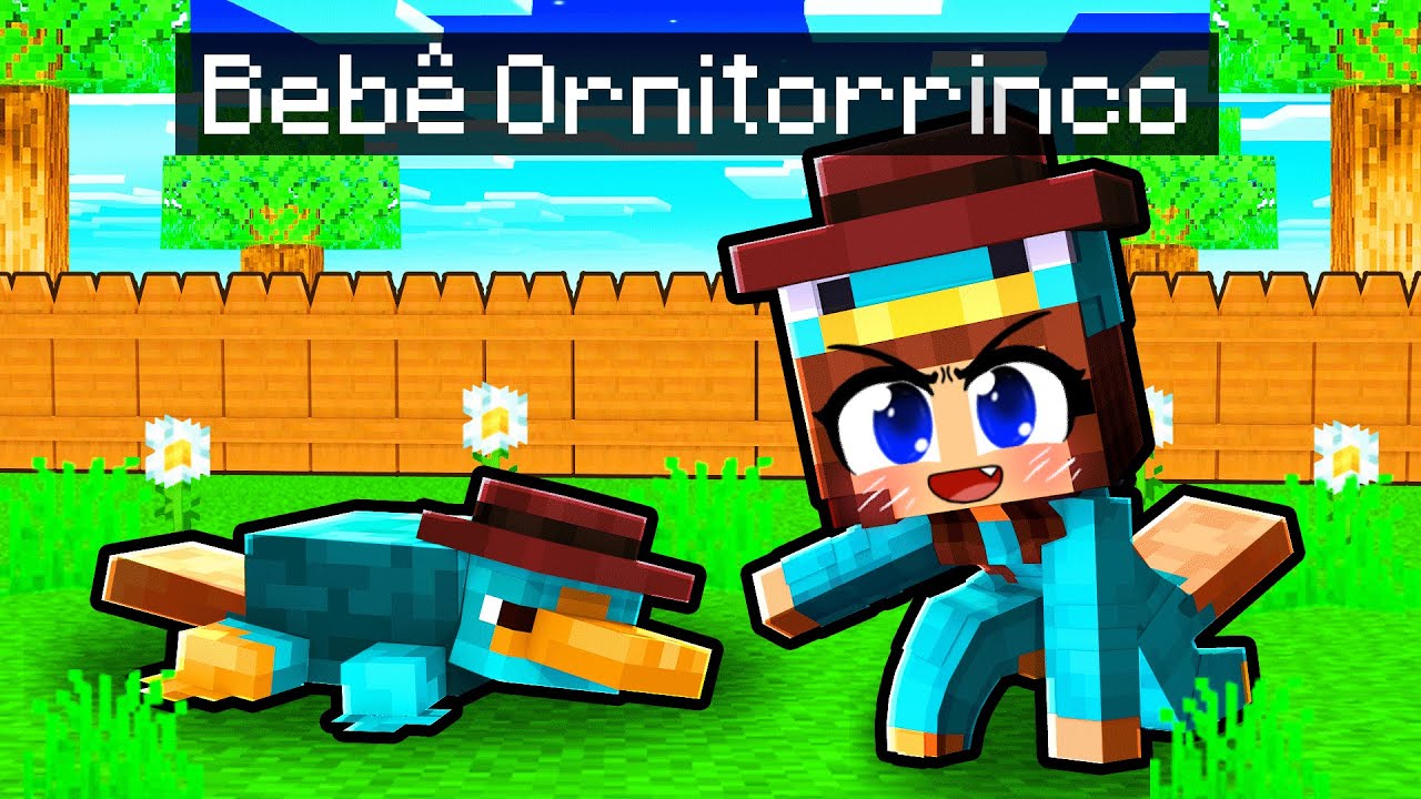 Miika NASCEU como PERRY o ORNITORRINCO no Minecraft ◂Miika▸