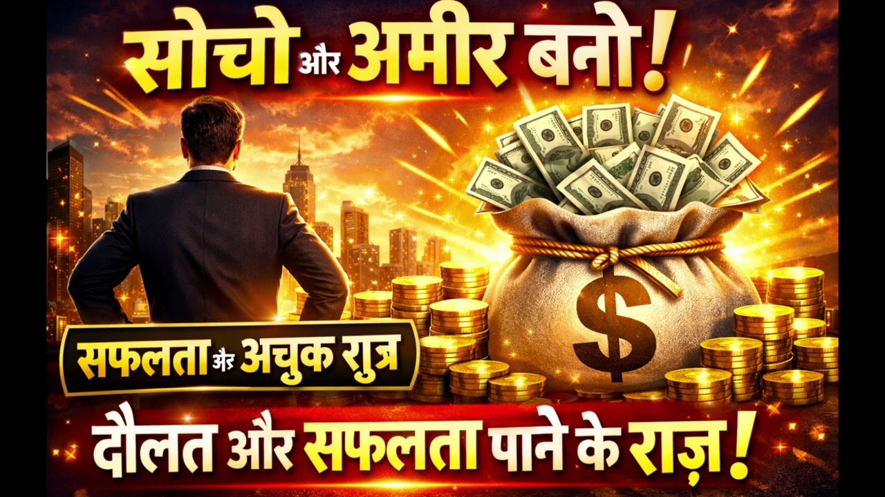 THINK AND GROW RICH | आपकी सोच ही आपको अमीर बनाएगी | Book Summary in Hindi