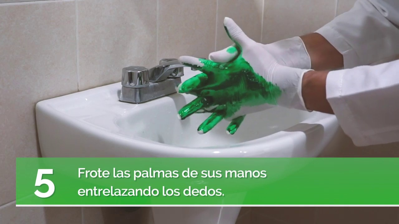¿Cómo lavarse las manos?