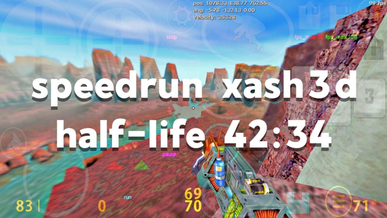 |42:34| xash3d speedrun half-life Android / спидран xash3d халф лайф андройд
