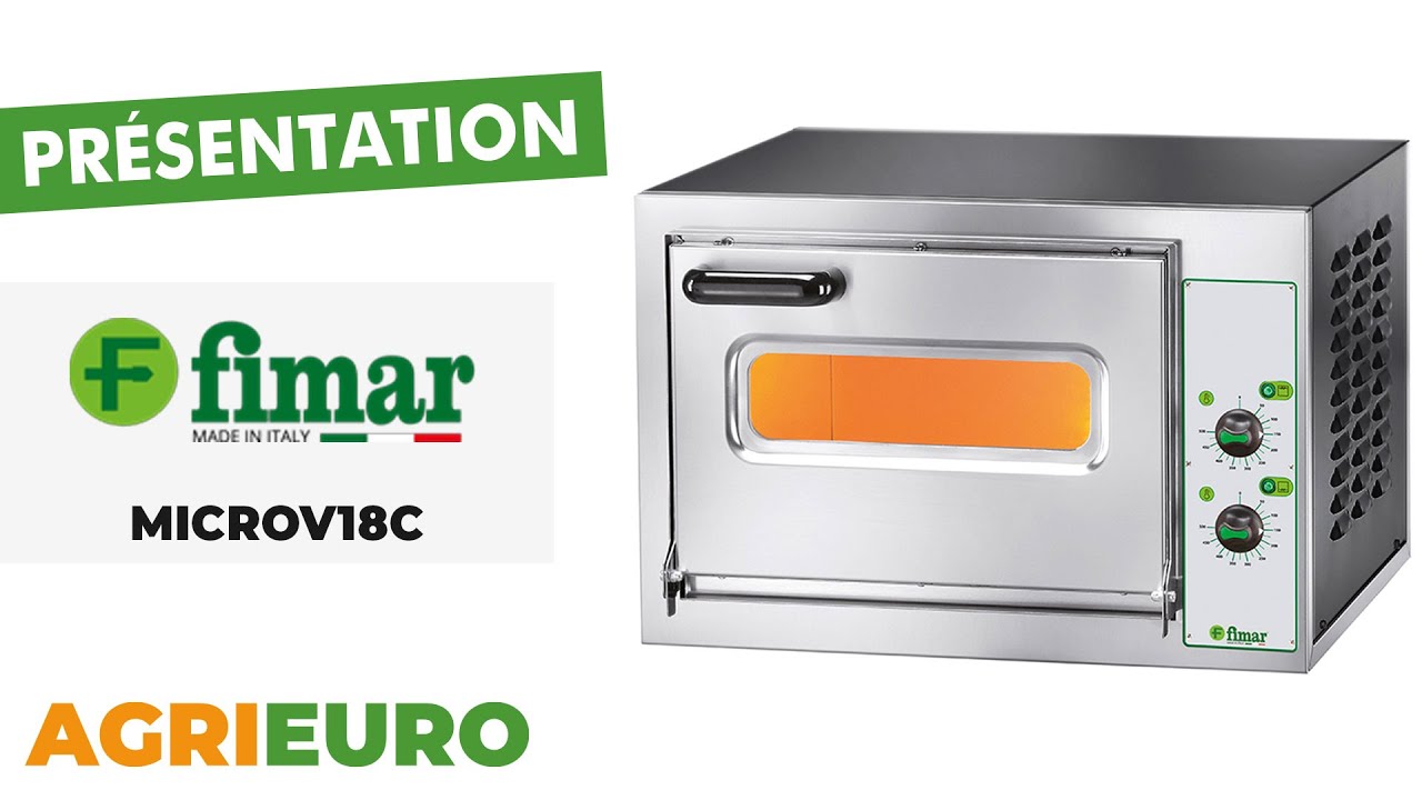 FIMAR MICROV18C - Four électrique à pizza - 2200 W - Présentation