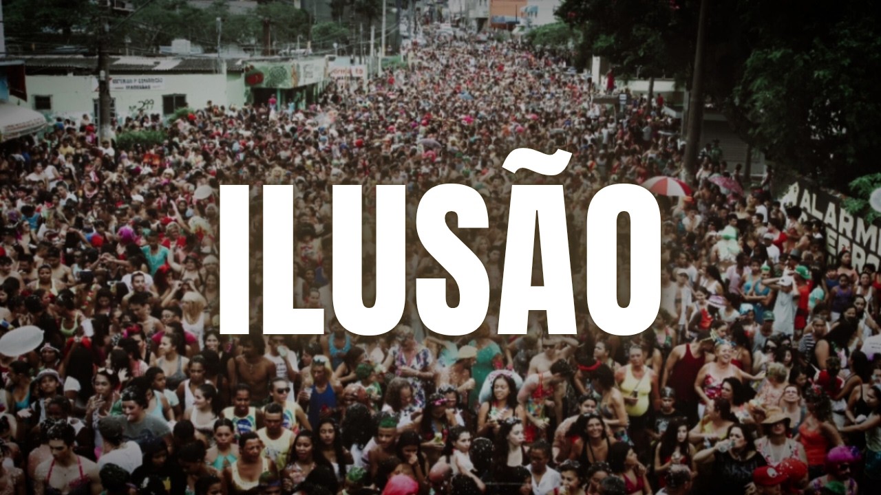 A ilus&atilde;o do Carnaval que voc&ecirc; nem percebe