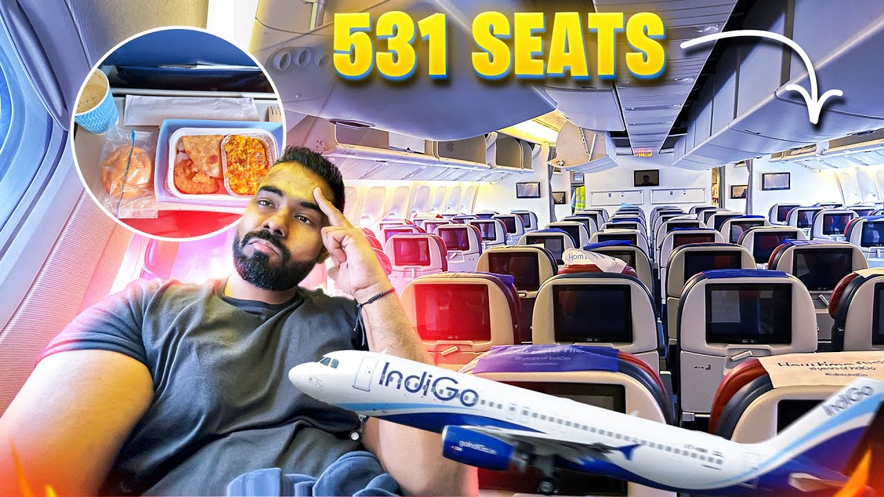 Indigo&rsquo;s boeing 777 ECONOMY CLASS Experience to Istanbul 🇹🇷 : *TOTAL NIGHTMARE*