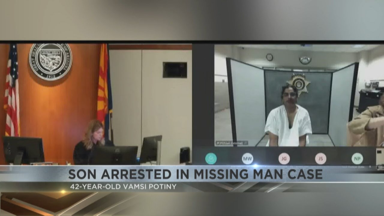 Son arrested in connection to father's disappearance, 72-year-old still missing