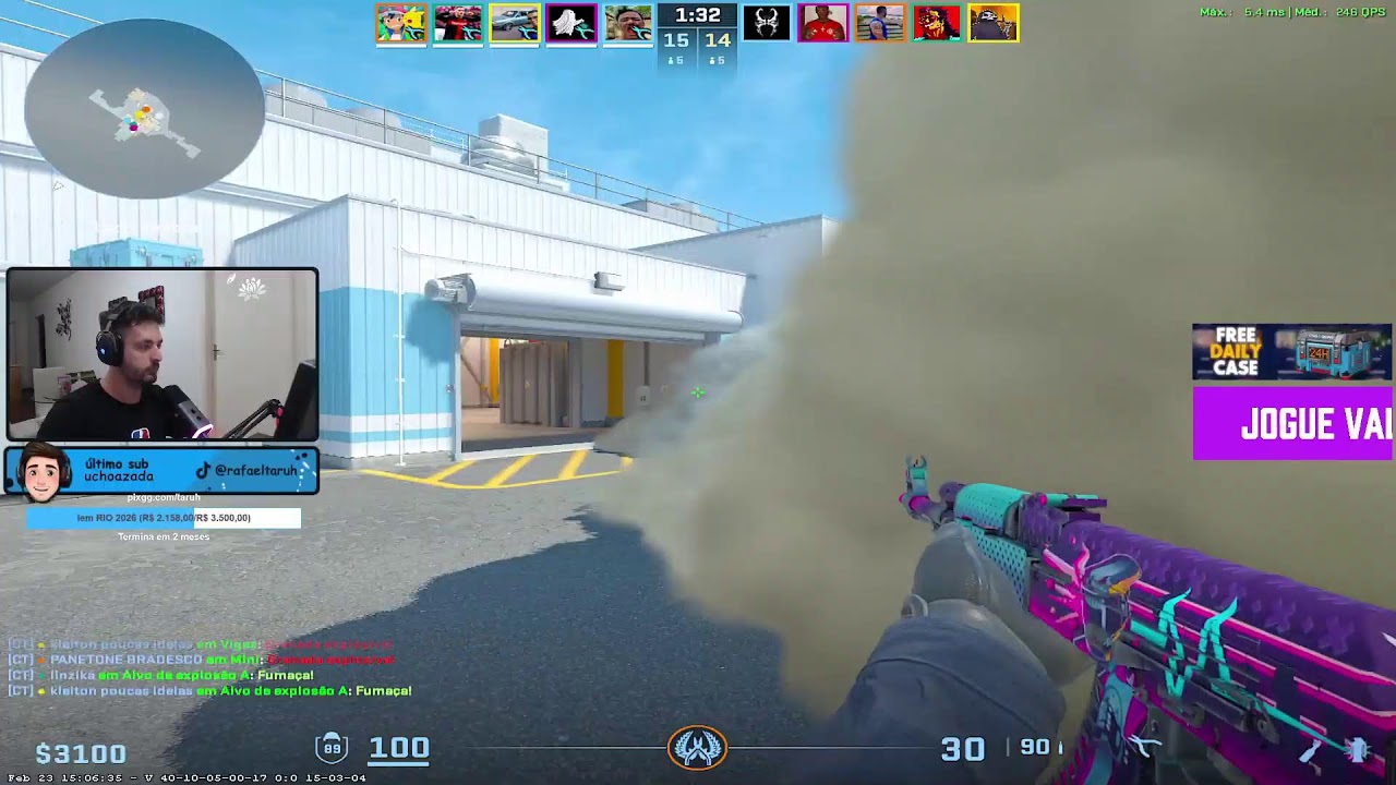 rumo aos 30k❗CSGOSKINS❗curso ❗neshastore ❗pix