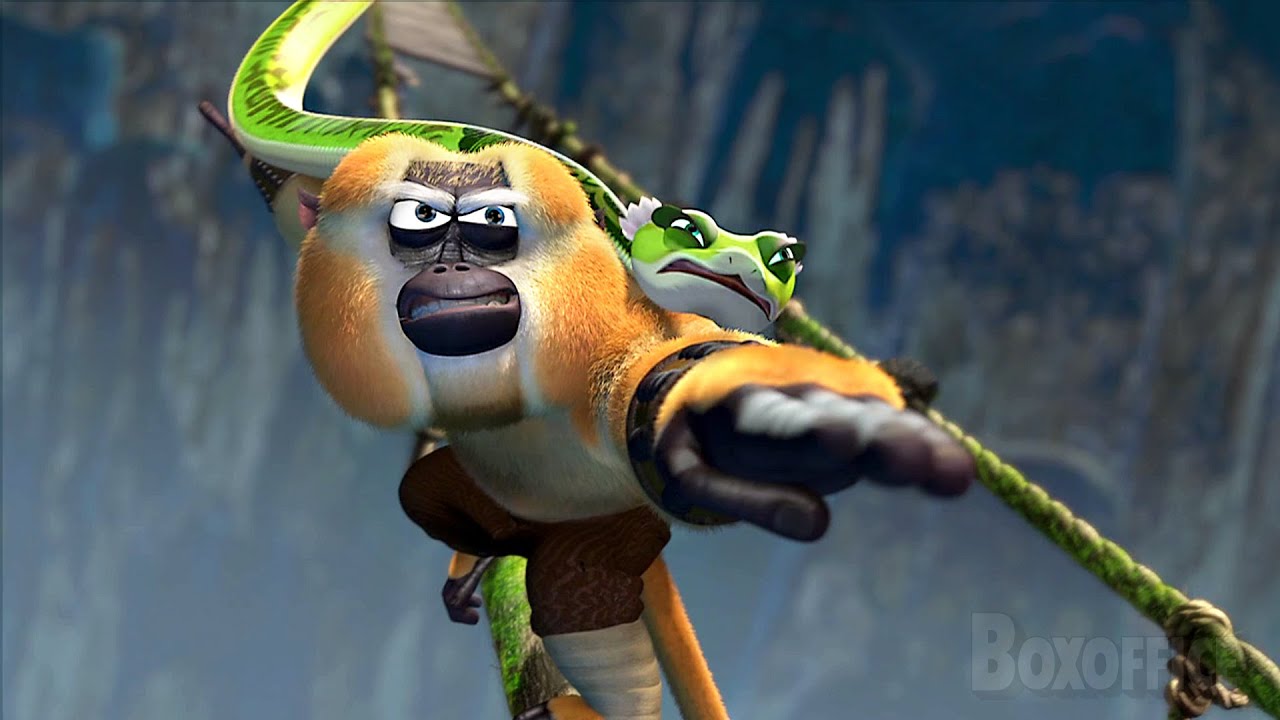 Tai Lung contro i Cinque contro il Ponte | Kung Fu Panda | Clip in Italiano