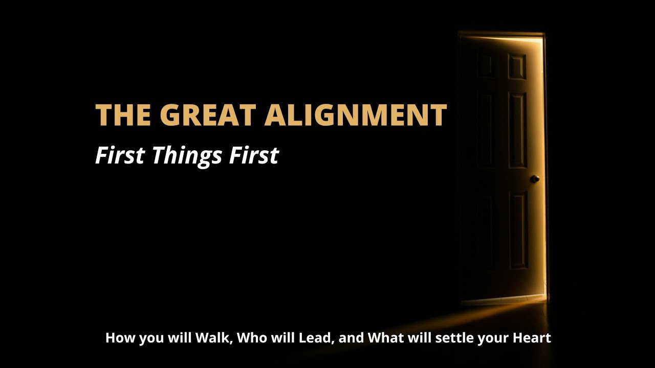 First Things First - Dave Williams