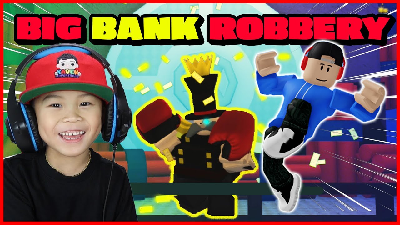 Can Kaven Escape the Big Bank Challenge in Roblox