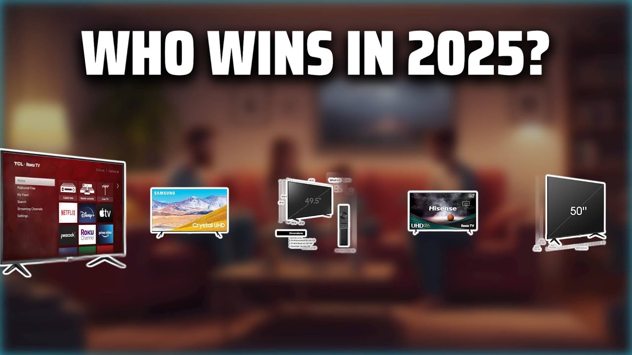 The Top 5 Best 50 Inch Smart TV in 2025 - Must Watch Before Buying!