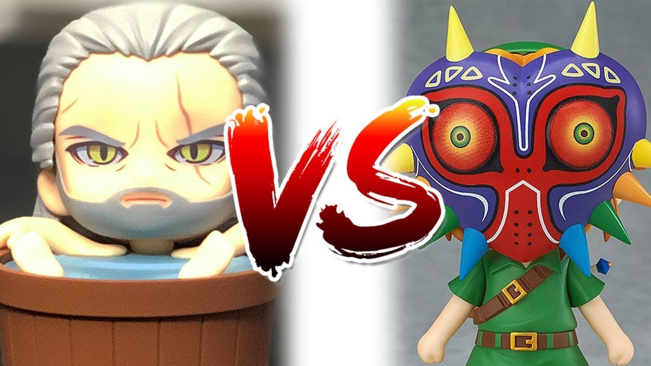 Oryginał VS Podróbka! Unboxing Nendoroid Wiedźmin VS Nendoroid Link z Chin!
