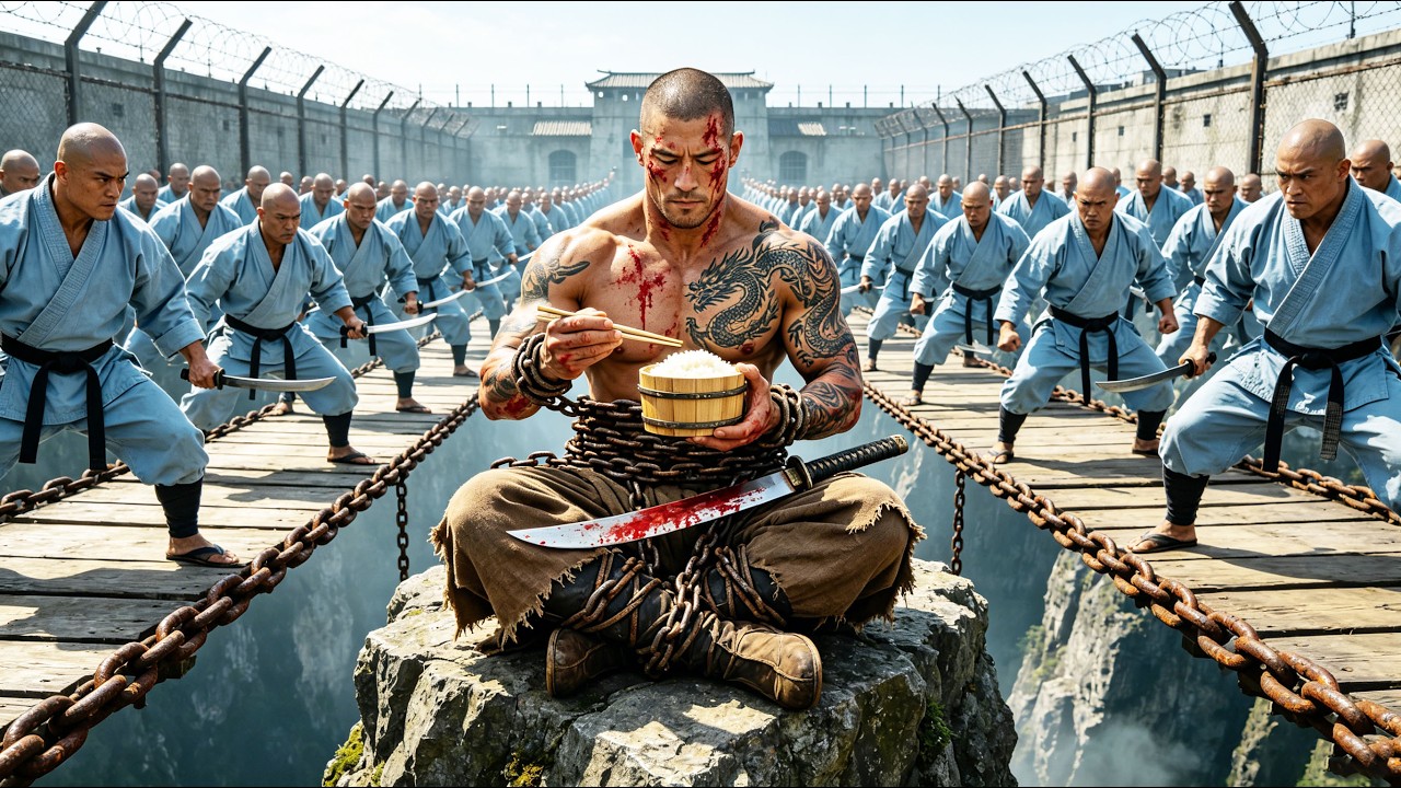 Kung Fu Action Movie! Bullied Prisoner Turns Kung Fu Master, Beats All Foes to Become the Strongest!