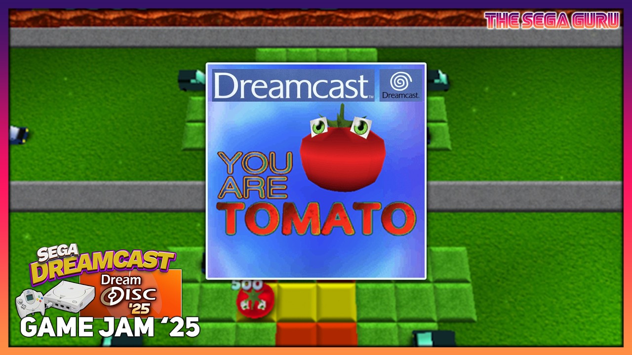 НОВИНКА ОТ СОБСТВЕННОГО РАЗРАБОТЧИКА! You Are Tomato для Sega Dreamcast &mdash; участник Dreamcast Disc...