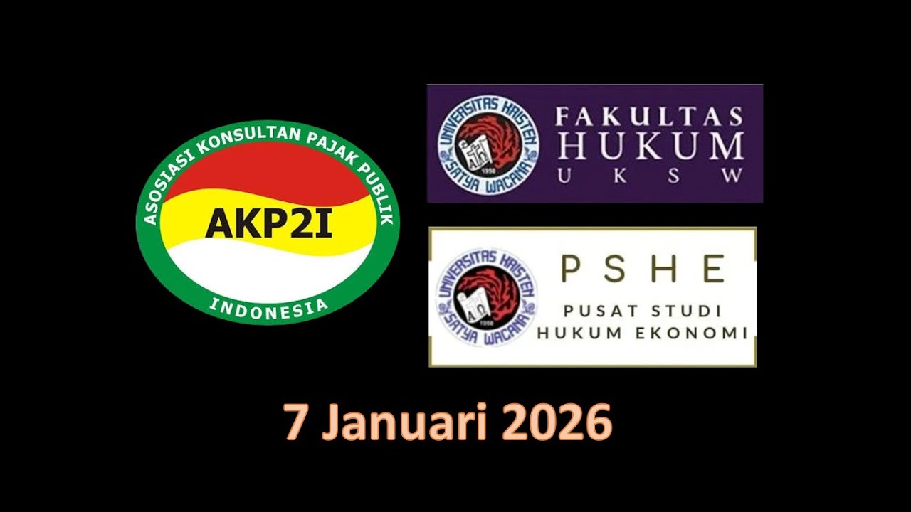 Pelatihan Brevet Pajak A&B PSHE FH UKSW - 7 Januari 2026
