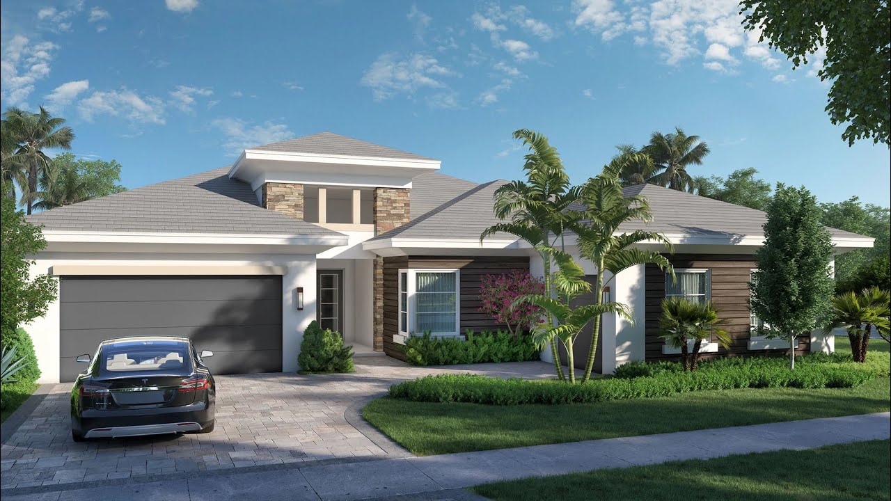 OUR FAVORITE MODEL IN CORAL ISLES! New Home Community AVENIR in Palm Beach Gardens, Florida