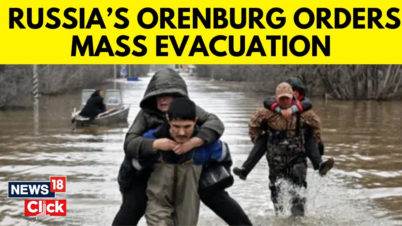 Russia News | Russia Floods: Ural River Reaches Critical Level In Orenburg | N18V | Ural River