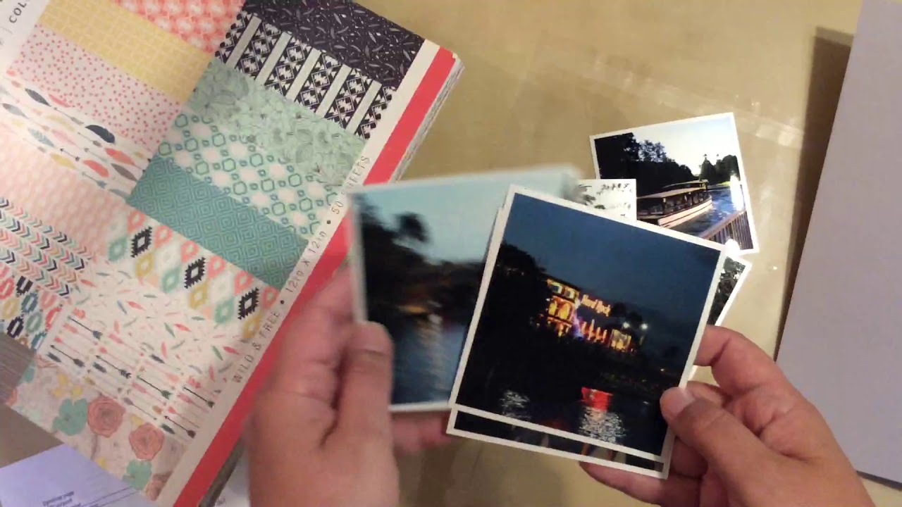 Scrapbooking:  Photo organization & album planning!