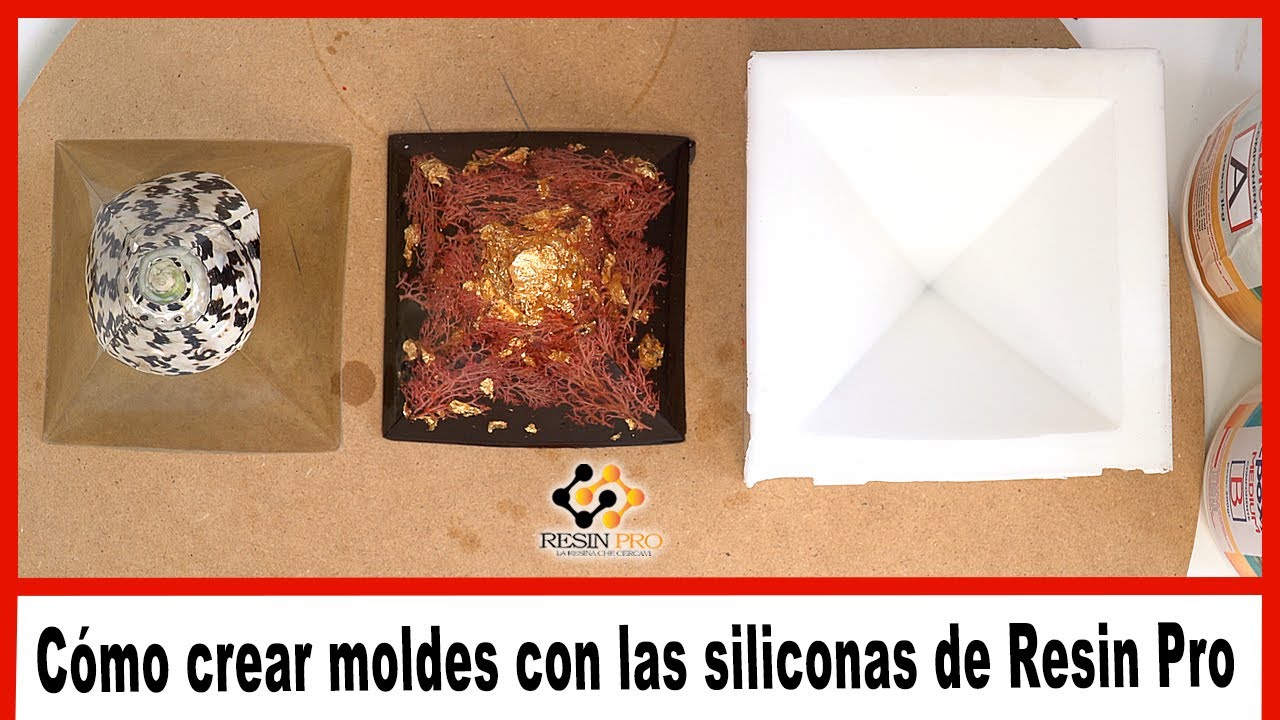 Cómo crear moldes con las siliconas de Resin Pro